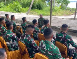 Danrem 012/Teuku Umar Kunjungan Kerja Ke Kodim 0115/Sml Simeulue Dan Memberikan Pengarahan Kepada Personil Satgas Pamputer