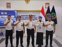 Tiga Petugas Lapas Banjarbaru Resmi Dikukuhkan sebagai Satops Patnal Kanwil Ditjenpas Kalse