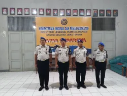 Empat Petugas Lapas Ambarawa Ikuti Pengukuhan Anggota SatOpsPatnal