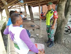 Babinsa Tiro Dorong Aktivasi Poskamling, Warga Diajak Perkuat Keamanan Desa