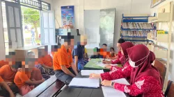 Lapas Ambarawa Bersama RSGM Ambarawa Lakukan VCT Kepada WBP