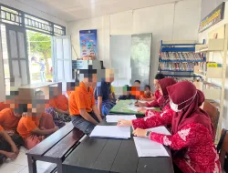 Lapas Ambarawa Bersama RSGM Ambarawa Lakukan VCT Kepada WBP