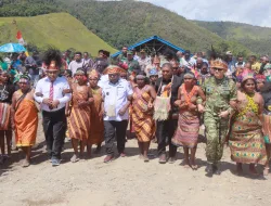 Danrem 181/PVT Dampingi Gubernur Papua Barat Daya Laksanakan Kunker di Tambrauw.