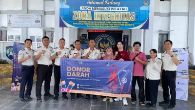 Semarak HBP Ke-62, Lapas Banjarbaru Gelar Donor Darah dan Pemeriksaan Kesehatan Gratis bagi Pegawai dan Masyarakat