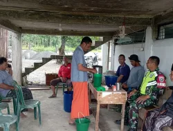 Terjalin, Hubungan Dengan Baik, Babinsa Koramil 04/Beutong Melaksanakan Komunikasi sosial Terhadap Wargany