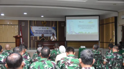 Dorong Literasi Keuangan, Korem 141/Toddopuli Hadirkan Sosialisasi ASABRI dan Mandiri Taspen