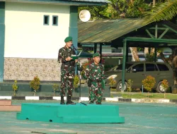 Danrem 181/PVT Pimpin Upacara Bendera 17-an Bulan April 2026