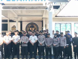 Asah Kemampuan Pengamanan, Petugas Rutan Pelaihari Ikuti Korwasbin oleh Polres Tanah Laut