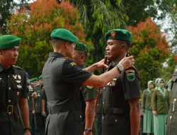 DANREM 181/PVT PIMPIN SERTIJAB DAN TRADISI SATUAN