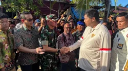 Danrem 181/PVT Turut Hadir Meninjau Program Bedah Rumah BSPS di Sorong