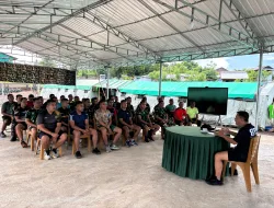 Kasbrigif TP 31/PS Tekankan Tanggung Jawab Prajurit Senior Denma dan Dorong Inovasi untuk Kemajuan Satuan