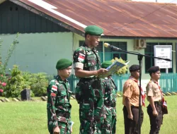 DANDIM 1707/MERAUKE TUTUP PERSAMI KKRI 2026; SEMANGAT BELA NEGARA GENERASI MUDA TAK BOLEH PADAM