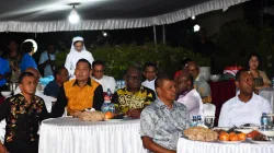 DANDIM 1707/MERAUKE HADIRI PERAYAAN HUT KE-77 USKUP AGUNG MERAUKE YANG BERLANGSUNG KHIDMAT