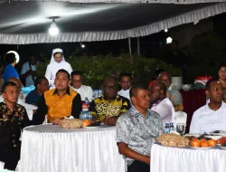 DANDIM 1707/MERAUKE HADIRI PERAYAAN HUT KE-77 USKUP AGUNG MERAUKE YANG BERLANGSUNG KHIDMAT