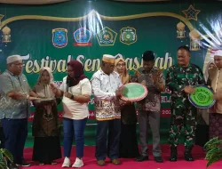 Dandim 1807/Sorsel Hadiri Pelantikan LASQI, Festival Seni Qasidah 2026 Resmi Dibuka di Teminabuan