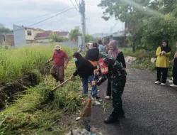 Babinsa 1405-03/ Bacukiki Bersama Warga Lompoe Gelar Kerja Bakti, Ciptakan Lingkungan Bersih dan Nyaman