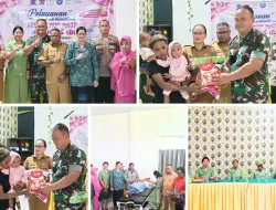 Dandim 1807/Sorong Selatan Hadiri Pelayanan KB Serentak dan Baksos IBI, Wujud Nyata Dukungan Indonesia Bebas Zero Dose