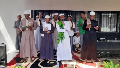 Maulid Habsyi Warga Binaan Curi Perhatian Pengunjung di Rutan Pelaihari