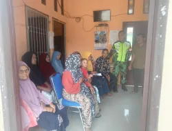 Babinsa Melaksanakan Kegiatan komunikasi sosial Bersama Masyarakat
