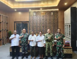 Danrem 181/PVT Audiensi dengan Bupati Sorong Selatan Bahas Pembangunan dan Program TMMD