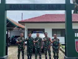 Dekat dengan Prajurit, Danrem 141/Toddopuli Kunjungi Koramil 1411-03/Kajang