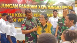 Pangdam XXIV/Mandala Trikora Beri Semangat Anak Panti Abba Merauke: Jangan Minder, Terus Kejar Cita-Cita