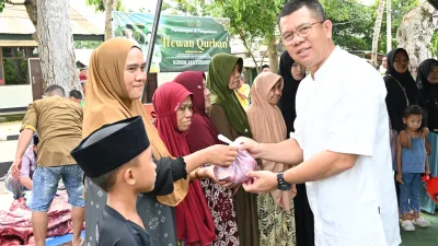 Korem 141/Toddopuli Gelar Sholat Idul Adha dan Penyembelihan Hewan Kurban, Wujud Kepedulian untuk Masyarakat