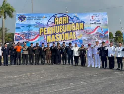 KASREM 181/PVT HADIRI UPACARA HARI PERHUBUNGAN KE-55 PROVINSI PAPUA BARAT DAYA TAHUN 2026