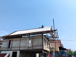 Bantu Tingkatkan Kesejahteraan, Kodim 1404/Pinrang Rehab 10 Rumah Warga