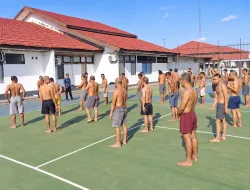 Sehat Dimulai dari Gerak, Warga Binaan Rutan Pelaihari Aktif Senam Pagi