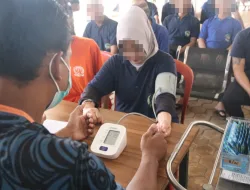 Kesehatan Dipantau, Risiko Dikendalikan: Rutan Pelaihari Periksa Warga Binaan dengan Riwayat PTM