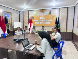 Karutan dan Jajaran Rutan Pelaihari Ikuti Pembukaan Rapat Koordinasi Kemenimipas Tahun 2026