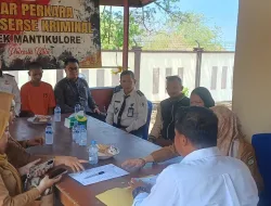 Bapas Palu Tak Sekadar Mendampingi, Selamatkan Masa Depan Anak Lewat Diversi di Polsek Mantikulore