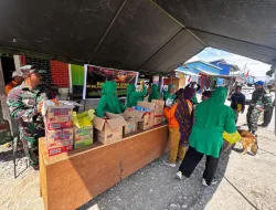 Sambut HUT TNI ke-81 Tahun 2026, Kodim 1703/Deiyai Gelar Bazar Pasar Murah di Koperasi Harapan Baru