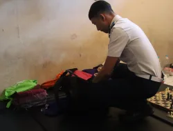 Deteksi Dini Gangguan Kamtib, Rutan Pelaihari Geledah Kamar Hunian Blok Mapenaling