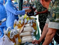 HUT ke-81 TNI, Warga Tarakan Bisa Belanja Sembako Murah dan Produk UMKM