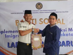 Wujud Kepedulian Sosial, Lapas Banjarbaru Salurkan Bantuan kepada Panti Asuhan Ar Rahmah
