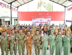 Sambut HUT TNI ke-81, Korem 141/Toddopuli Gelar Bakti Kesehatan Gratis dan Bazar UMKM untuk Masyarakat