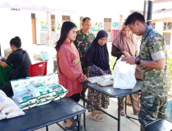 Semarak HUT TNI ke-81, Pasar Murah Kodim 1404/Pinrang Dipadati Warga