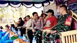 Semarak HUT TNI Ke-81, Babinsa Koramil 1405-01 Ujung Pantau Pembukaan Turnamen Sepak Bola Mini Antar SD Se-Ajatappareng 