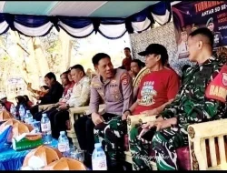 Semarak HUT TNI Ke-81, Babinsa Koramil 1405-01 Ujung Pantau Pembukaan Turnamen Sepak Bola Mini Antar SD Se-Ajatappareng 