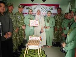 KOREM 181/PVT GELAR BAKTI SOSIAL ANJANGSANA KE WARAKAWURI DALAM RANGKA HUT KE-81 TNI TAHUN 2026