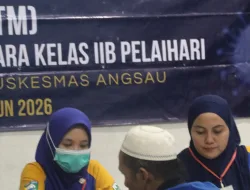 Posbindu PTM Rutan Pelaihari Deteksi Dini Risiko Kesehatan 31 Warga Binaan
