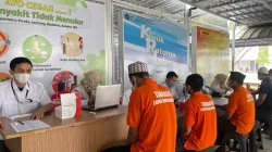 Lapas Banjarbaru Gelar Deteksi Dini Penyakit Menular dan VCT Mobile bagi 100 Warga Binaan