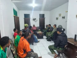 PENYERAHAN SATU ORANG SIMPATISAN POK OPM KODAM IV/SORONG RAYA PENYERANGAN POS RAMIL KISOR KEPADA KODIM 1809/MAYBRAT