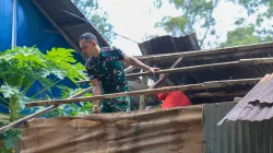 TMMD ke-130 Kodim Tarakan Mulai Rehab Rumah Cristina, Pembongkaran Jadi Tahap Awal