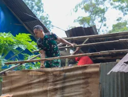 TMMD ke-130 Kodim Tarakan Mulai Rehab Rumah Cristina, Pembongkaran Jadi Tahap Awal