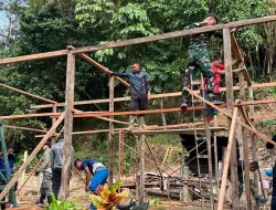 Hari Kelima TMMD ke-130, Pembangunan RTLH di Karang Anyar dan Panglima Batur Terus Berlanjut
