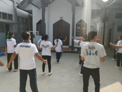 Senam Pagi Bersama, Lapas Wonreli Perkuat Kebugaran dan Kebersamaan