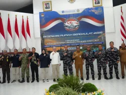 KASI PERS KASREM 181/PVT WAKILI DANREM 181/PVT HADIRI PELEPASAN TIM EKSPEDISI RUPIAH BERDAULAT (ERB) TAHUN 2026 DI SORONG